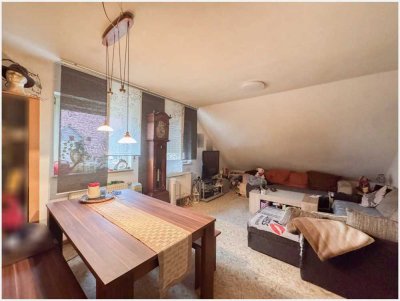 Charmante Dachgeschoss-Wohnung in Hungen-Bellersheim