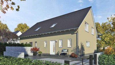 Neubau in Planung - Moderne Doppelhaushälfte mit Grundstück in Ebel