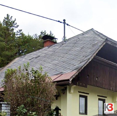 K3 - GÜNSTIGE GELEGENHEIT FÜR BASTLER. Älteres Einfamilienhaus mit kleinem Garten. Stark renovierungsbedürftig. NEUER PREIS!
