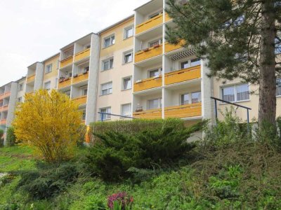 3-Zimmer-Wohnung mit Balkon in 07985 Elsterberg/Vogtland, mit herrlicher Aussicht!