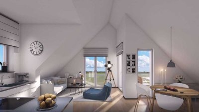 Neubauprojekt WOHNRESIDENZ II - Exklusive 3ZKB Dachgeschosswohnung