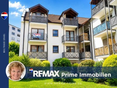 Bezugsfreies helles Appartement mit Balkon und TG-Stellplatz