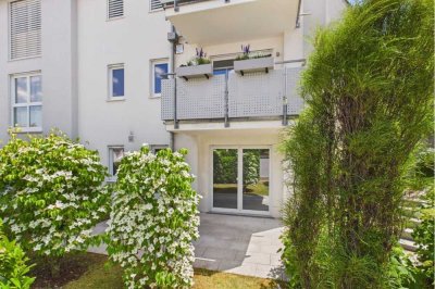 Wunderschöne Wohnung mit großer Terrasse und Garten
