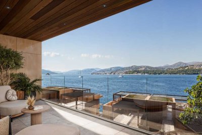 Rückzug mit Stil: Panorama-Balkon, Wellnessbereich & Meerzugang in Palatium Solis in Trogir erleben