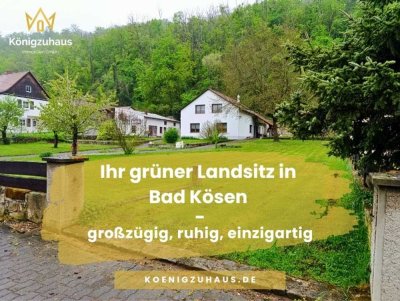 Ihr grüner Landsitz in Bad Kösen - großzügig, ruhig, einzigartig