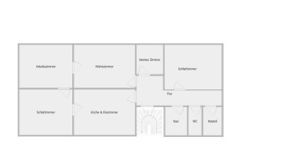 Geräumige 4-Zimmer-Wohnung im Herzen von Steinfeld – Viel Platz für Ihre Gestaltungsideen!
