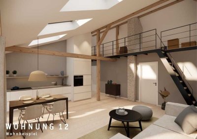 DG-Wohnung mit Balkon & Erweiterungsoption - mit Baugenehmigung & mit Blick auf den See!