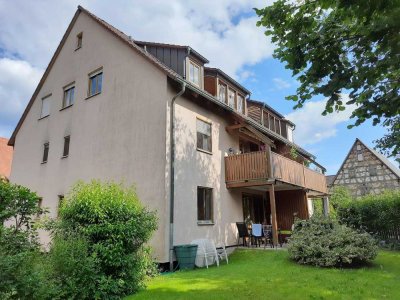 3-Zi. ETW in toller ruhiger Lage - mit 128m² privatem Garten, Hobbyraum und Garage - vermietet