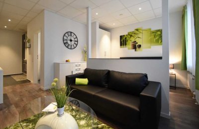 Wohnliches 2-Personen-Apartment, gemütlich & komplett ausgestattet, zentrale Lage Niederrad