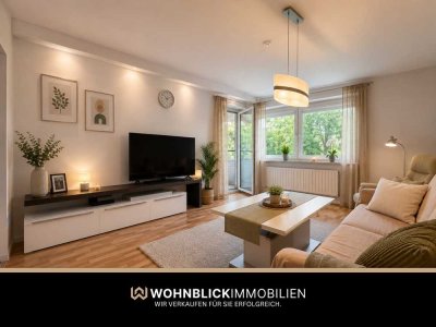 Sofort bezugsfrei! Großzügige 4-Zimmer-Wohnung mit Balkon, Kellerabteil und gepflegter Wohnanlage