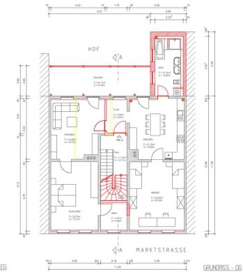 Schöne 4-Zimmer-Wohnung mit gehobener Innenausstattung mit Balkon und EBK in Pritzwalk