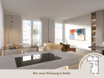 Familienfreundliche 4-Zimmer-Wohnung mit Balkon an Park & Panke