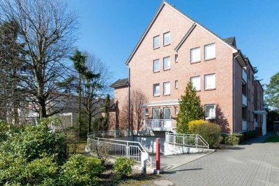 Großzügig geschnittene 2-Zimmer-Wohnung mit Tiefgaragenstellplatz in Eversten!