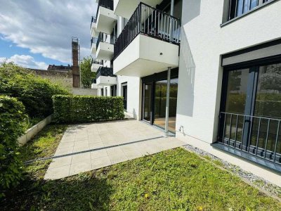 Bezugsfreie Wohnung mit Terrasse und Gartenanteil