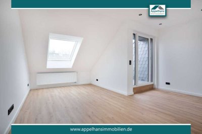 Frisch renoviert mit Weitblick  – 3 Zimmer & Loggia in Lüstringen