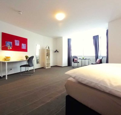möbliertes Single-Apartment im Zentrum