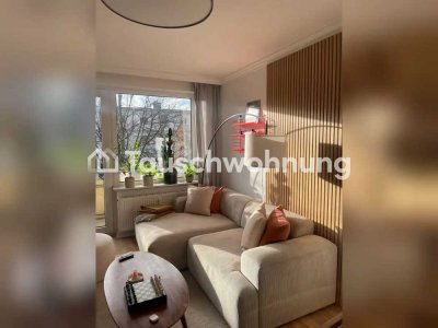 Tauschwohnung: Eimsbüttel: Helle 2-Zimmer-Wohnung mit zwei Balkonen -Tausch