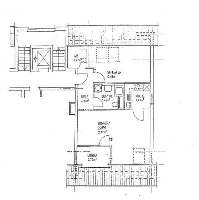 Charmante 2,5-Zimmer-Dachgeschosswohnung mit Terrasse in zentraler Lage von Emmendingen