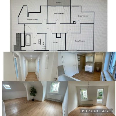 Renovierte 4-Zimmer Dachgeschosswohnung in Eisenach Stadtmitte