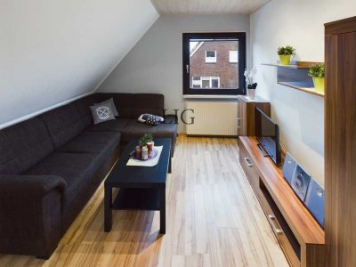 Langeoog: Ferienwohnung P05 im Obergeschoss mit eigenem Eingang und Gartenteil nahe Weststrand!