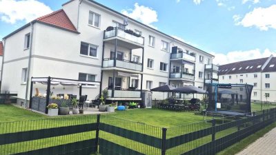 Wohnung mit Rasen, 82 m² - Garten 150 m² - Keller 20m²