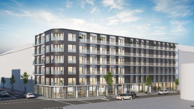 WE 2 | 1-Zimmer Apartment barrierefrei mit Balkon komplett möbliert mit Küche im Zentrum Koblenz