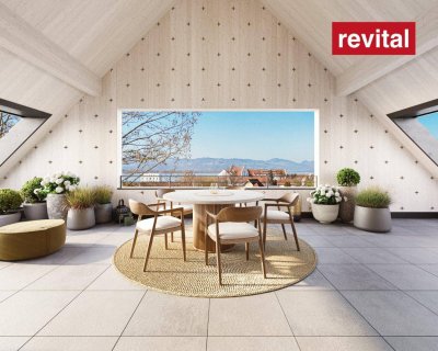 Dachgeschosswohnung mit Seeblick am Funkenweg - Ruhelage im Zentrum - Seenähe - Top B7