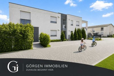 BJ 2015 | KfW-70 | 101 m² EG-Wohnung mit Garten, Terrasse & Garage