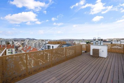 Nähe U1 Kagraner Platz II Erstbezug im DG mit Dachterrasse II ca 40m2 Freifläche II bei der Wagramer Straße