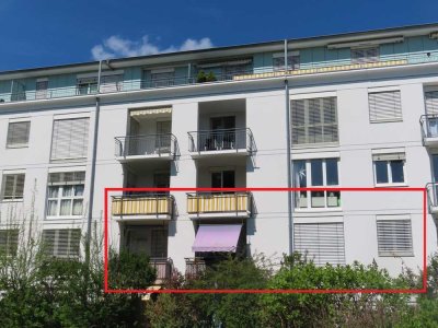 Stadtwohnung mit Gartenblick!
