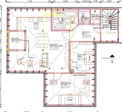 Schöne 3-Zimmer-Dachgeschosswohnung mit Dachterrasse in Haag/ Hörmannwiese