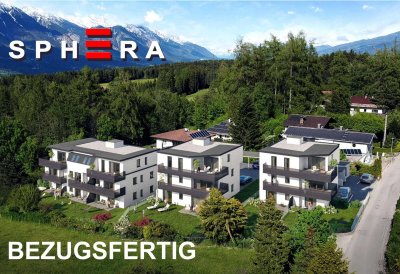 Helle 4-Zi Terrassenwohnung, Neubau Erstbezug gesamte Etage