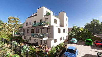 SINGLE-PENTHOUSE - 49 m² - UNVERBAUBARER FERNBLICK - große Dachterrasse - 2 Zimmer - Provisionfrei - barrierefrei - Lift