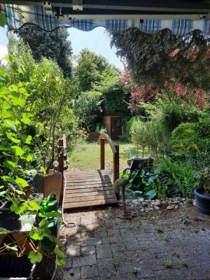 gepflegtes Reihenmittelhaus in Feudenheim mit Südgarten