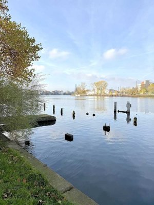 Wunderschöne 3-Raum-Wohnung mit Wasserblick sucht neue Familie im Bruno-Bürgel-Weg