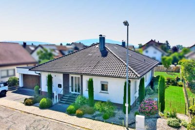 Ein Platz zum Ankommen!
Stilvoller Bungalow mit Charme und großer Doppelgarage