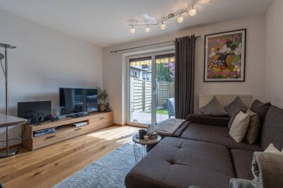Moderne Gartenwohnung in Ruhelage