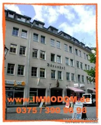 SINGLEWOHNUNG in Zwickau mit BALKON und Personenaufzug ins Dachgeschoss