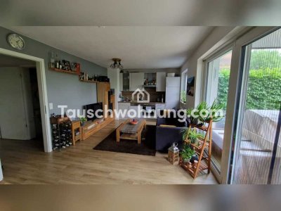 Tauschwohnung: 2 Zi. Wohnung mit Terrasse und kleinem Garten