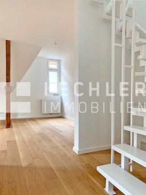 Exklusive 3-Zimmer-Dachwohnung mit Altbaucharme