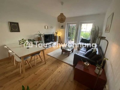 Tauschwohnung: Gemütliche 2-Zimmer Wohnung mit Terrasse und Garten