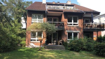 Schöne Garten-Wohnung in Hamburg Sülldorf!