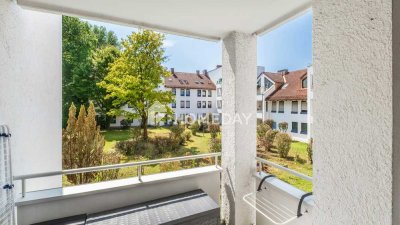 Gepflegte 1-Zimmer-Wohnung mit Balkon und Stellplatz in ruhiger Wohnlage