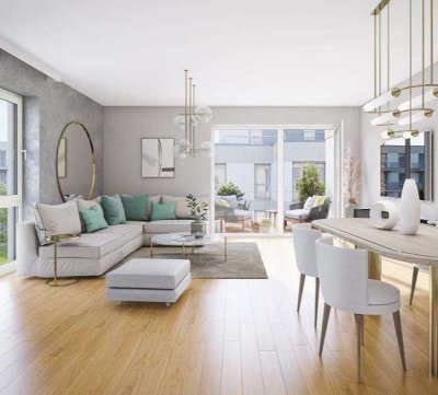 Wunderschöne 4-Zimmer-Wohung mit Balkon zum Innenhof