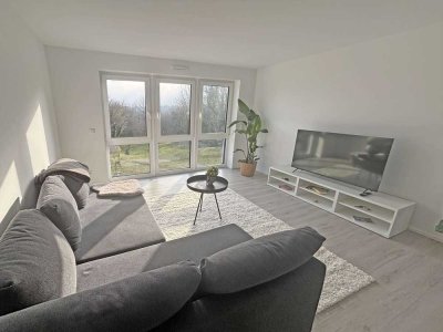 Exklusive Neubauwohnung - komplett möbliert - zentral u. ruhig - einfach einziehen!