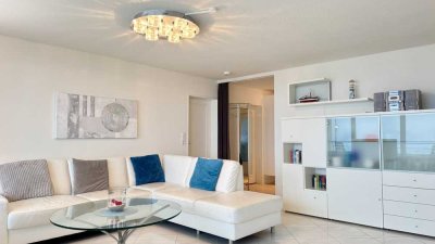 Exklusive, gepflegte 3-Zimmer-Ferienwohnung mit tollem Meerblick