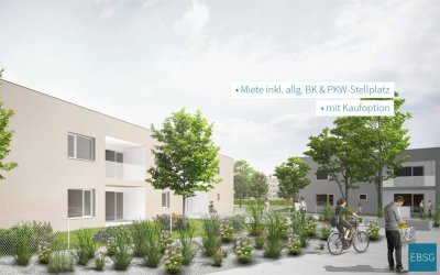Wohnung im Obergeschoß mit Balkon