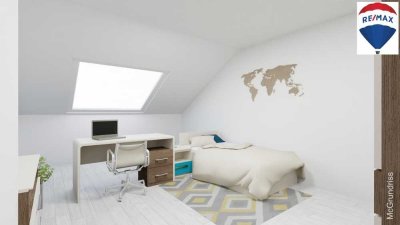 *4Z-Wohnung mit Dachterrasse* Hohe Decken + INKL. Autostellplatz*