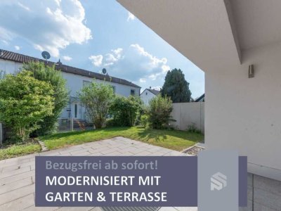 Modernisiert | Ruhig | sofort Frei - mit Terrasse und Südgarten
