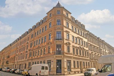 3-Zimmer-Maisonette-Wohnung mit Balkon in Dresden-Johannstadt - direkt neben Universitätsklinikum